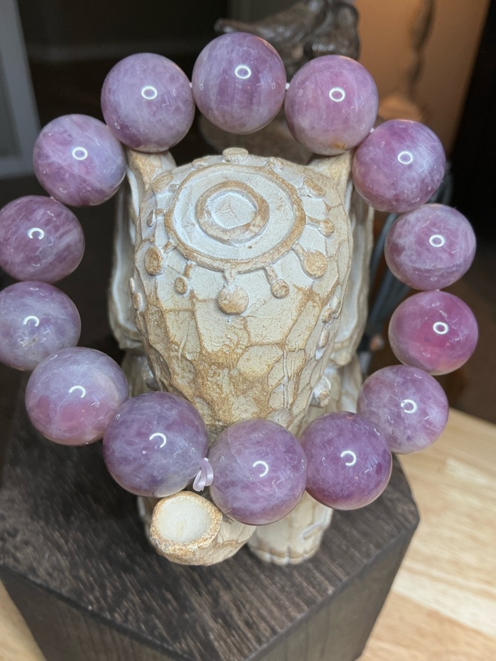 Purple Rose Quartz 16mm